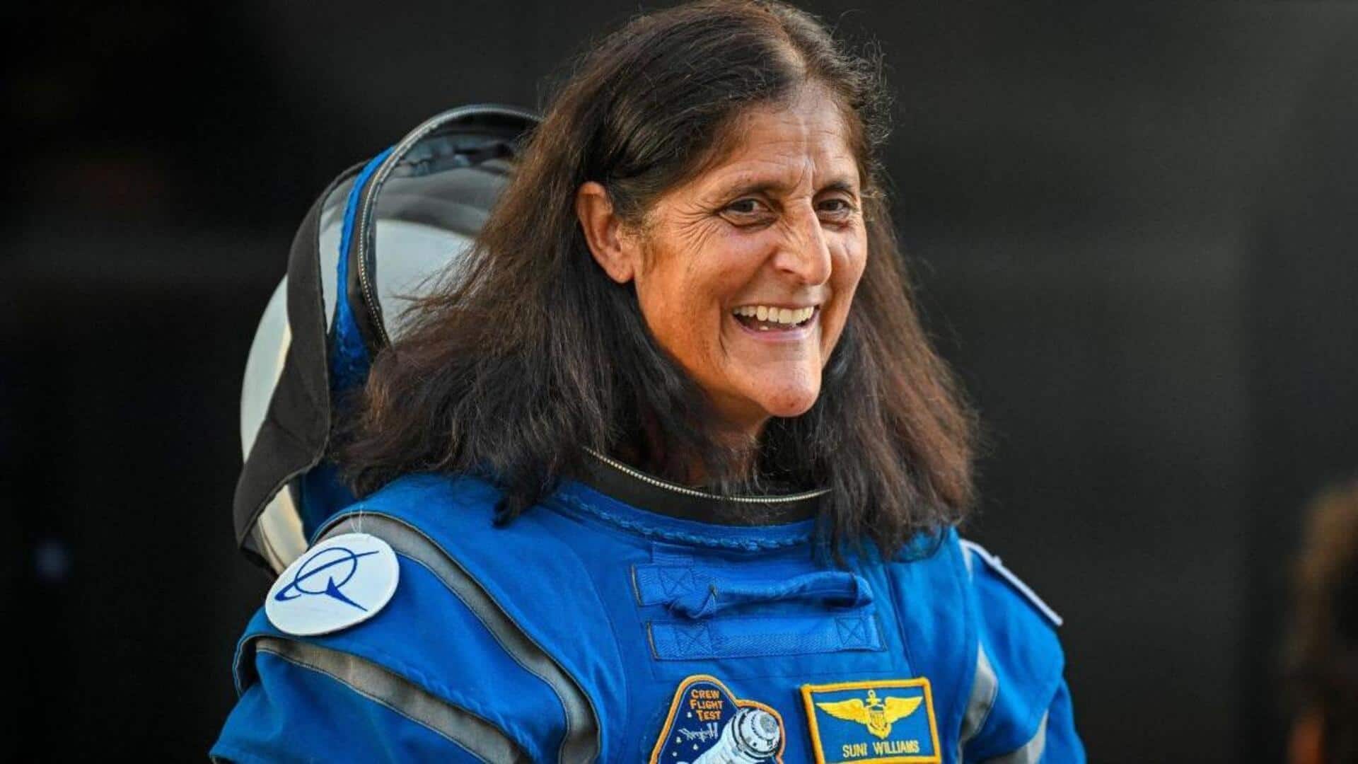 Watch: Retired astronaut Sunita Williams runs Boston Marathon 2026