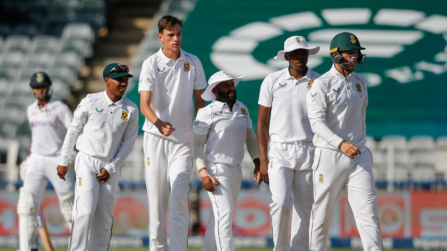 Johannesburg Test: India take slender lead against South Africa