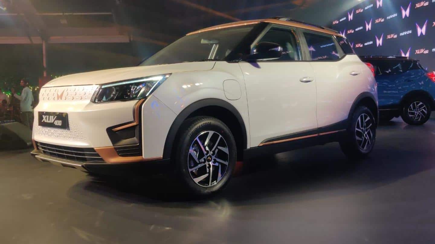Mahindra XUV400 first impression: An electric SUV with ample range