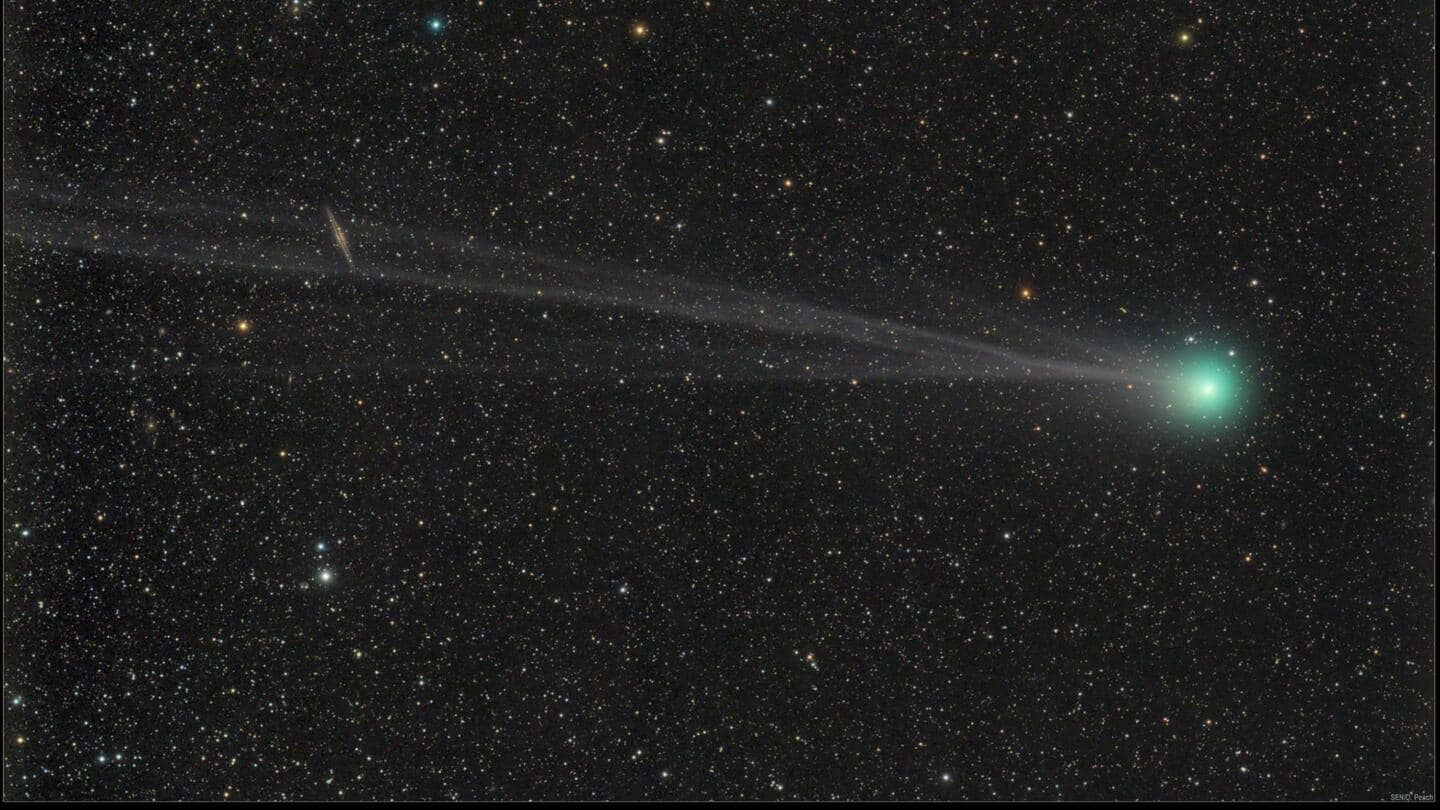 A comet, not seen in 50,000 years, is approaching Earth
