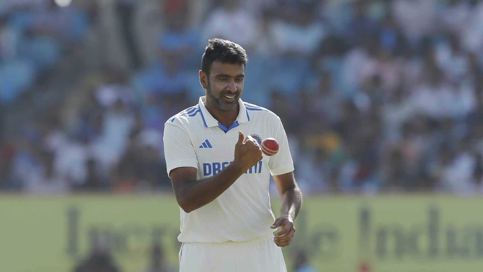 Ashwin set for his first Test in Perth: Key stats