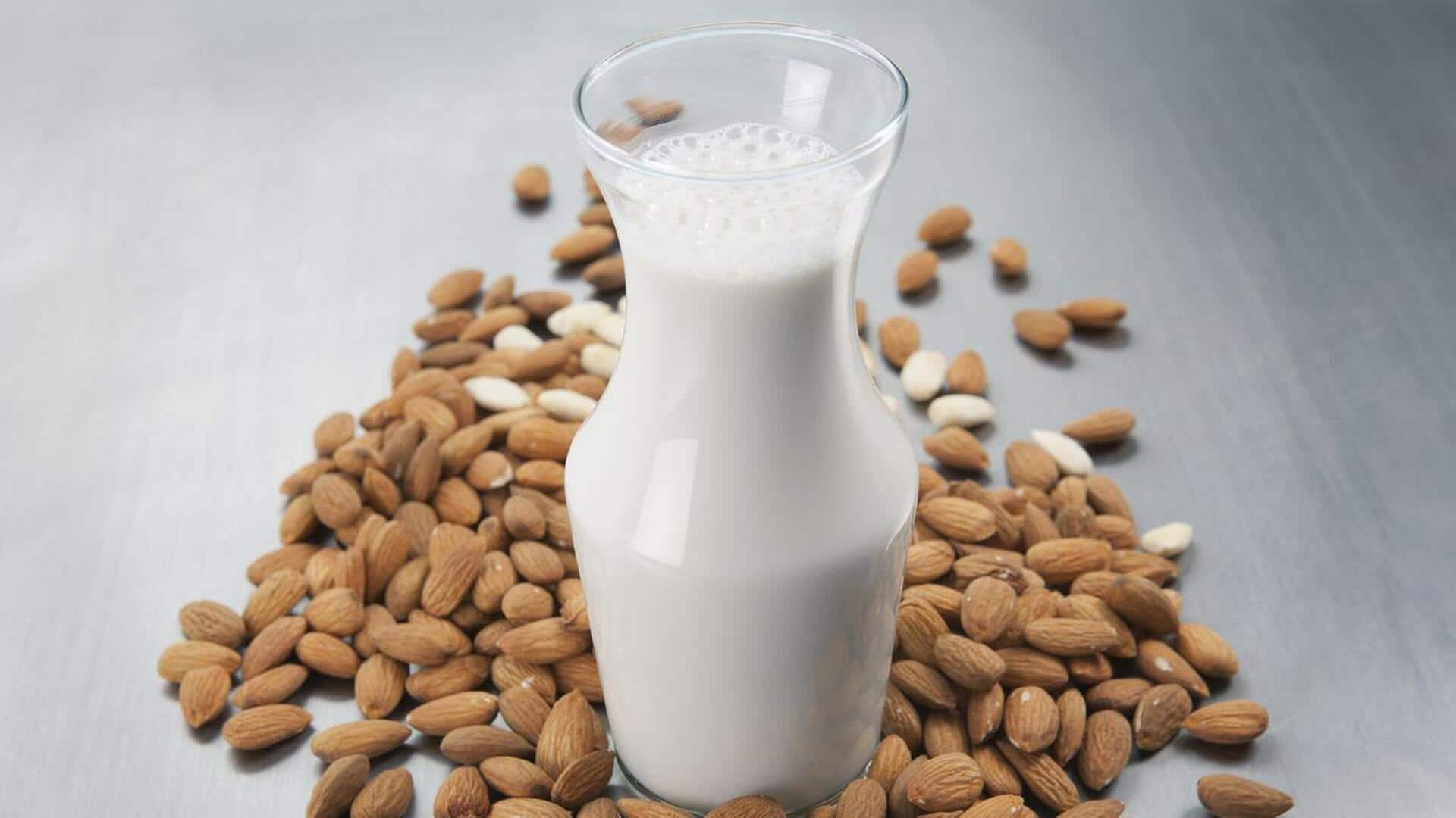 Neutralizing acid reflux with almond milk recipes