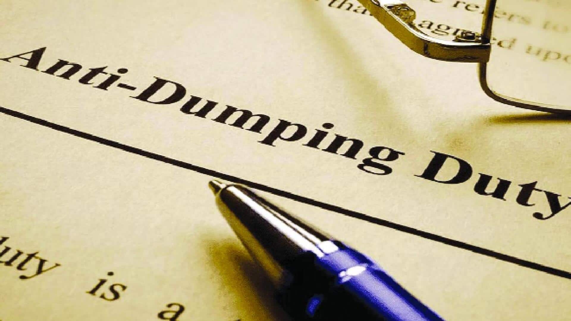 India imposes 5-year anti-dumping duty on key chemical from China