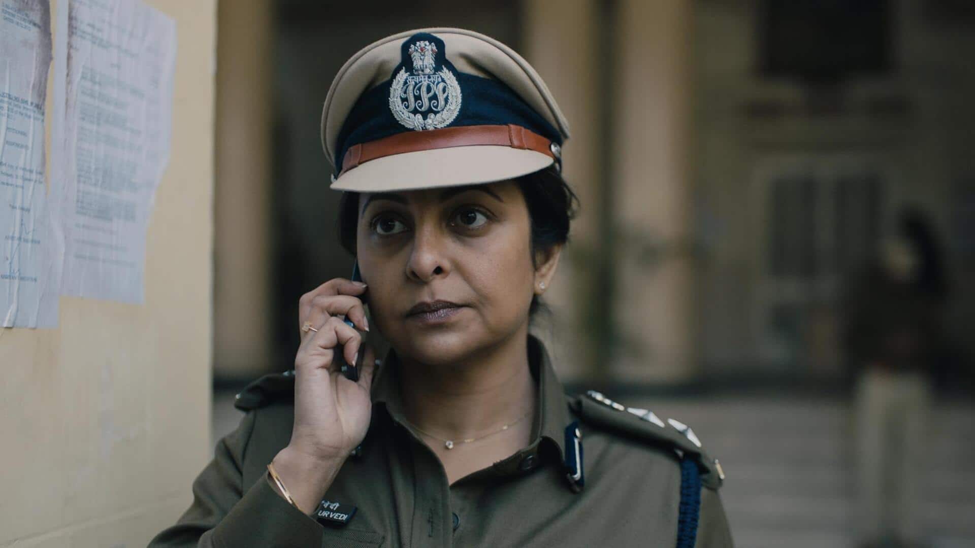 'Delhi Crime' S03: Shefali Shah spills beans about release date