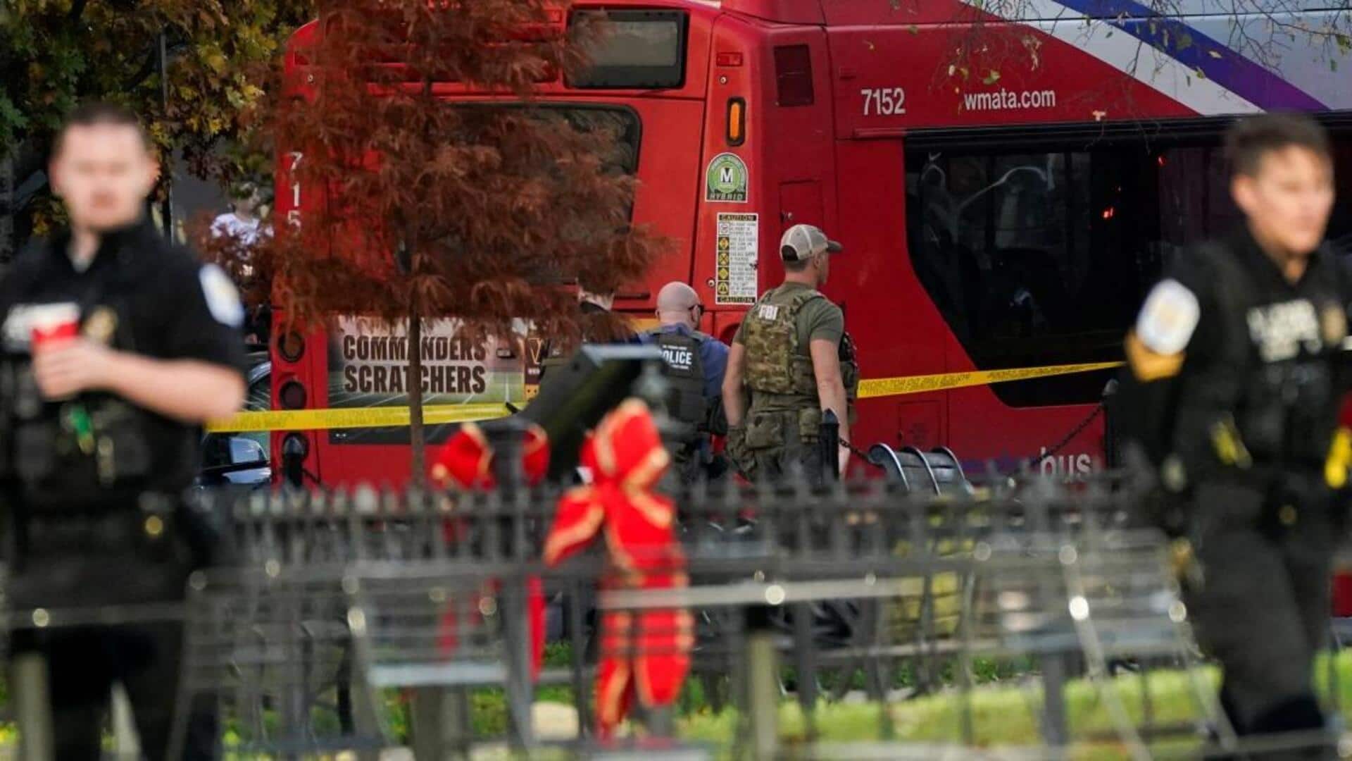 2 National Guards shot near White House; shooter in custody  