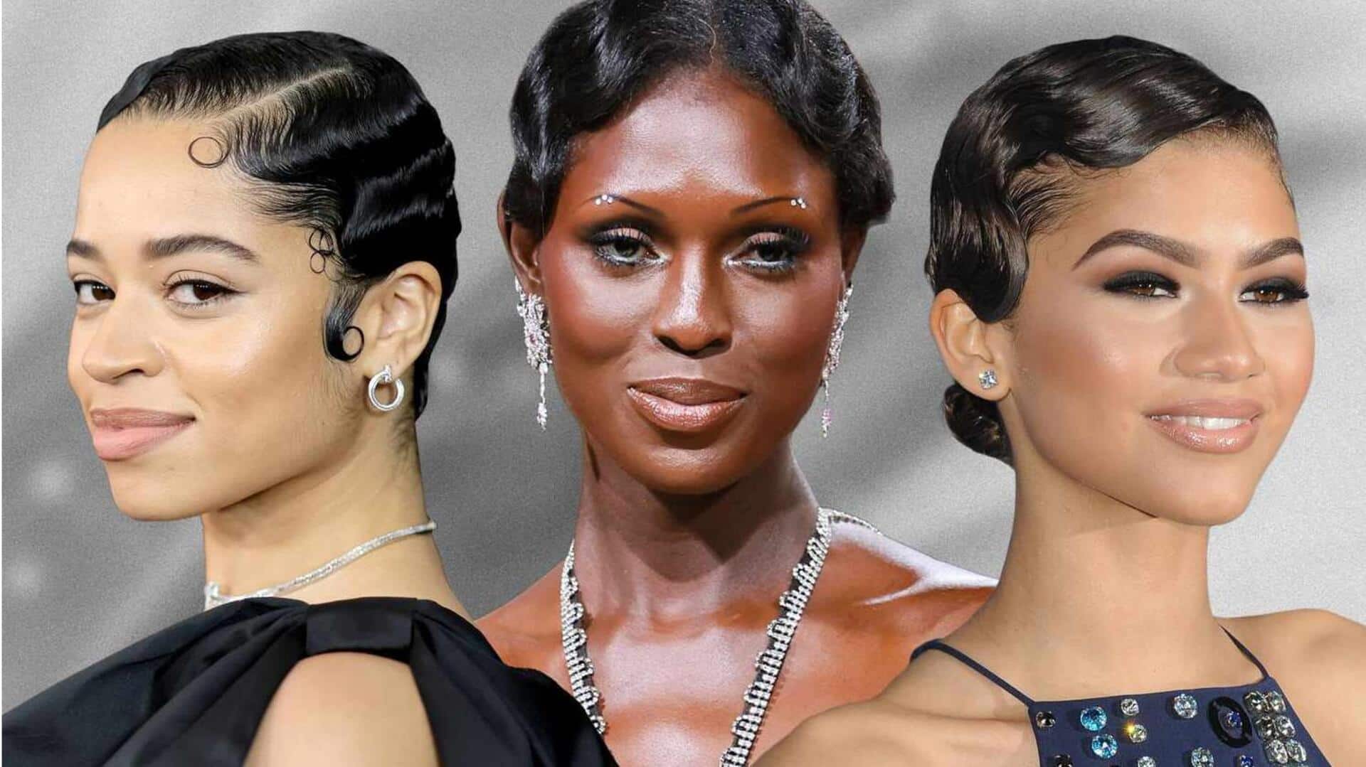 For that rocking winter look, try finger waves