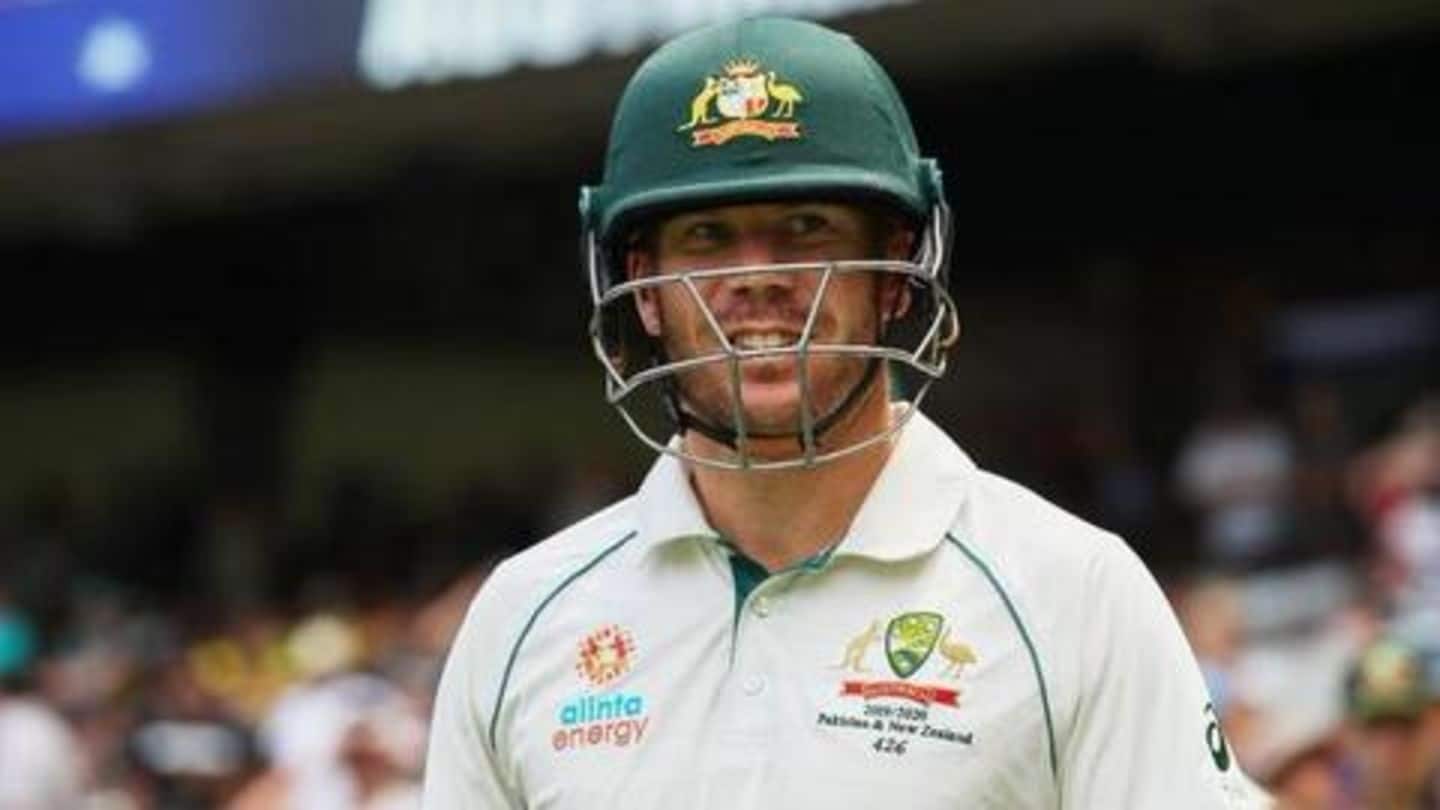 Warner seeks respect as South Africa tour series close-in