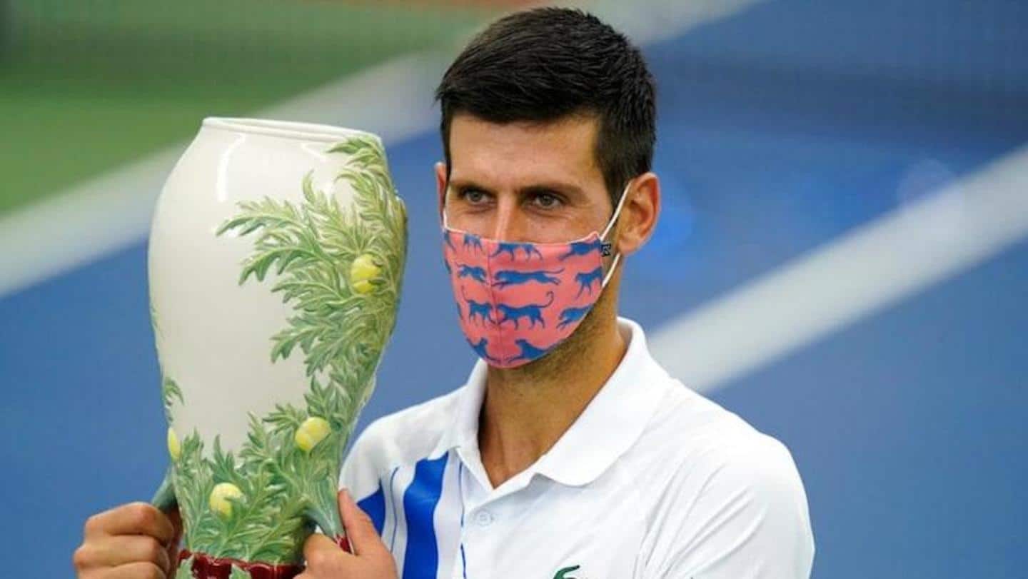 Novak Djokovic clinches a record 35th Masters title