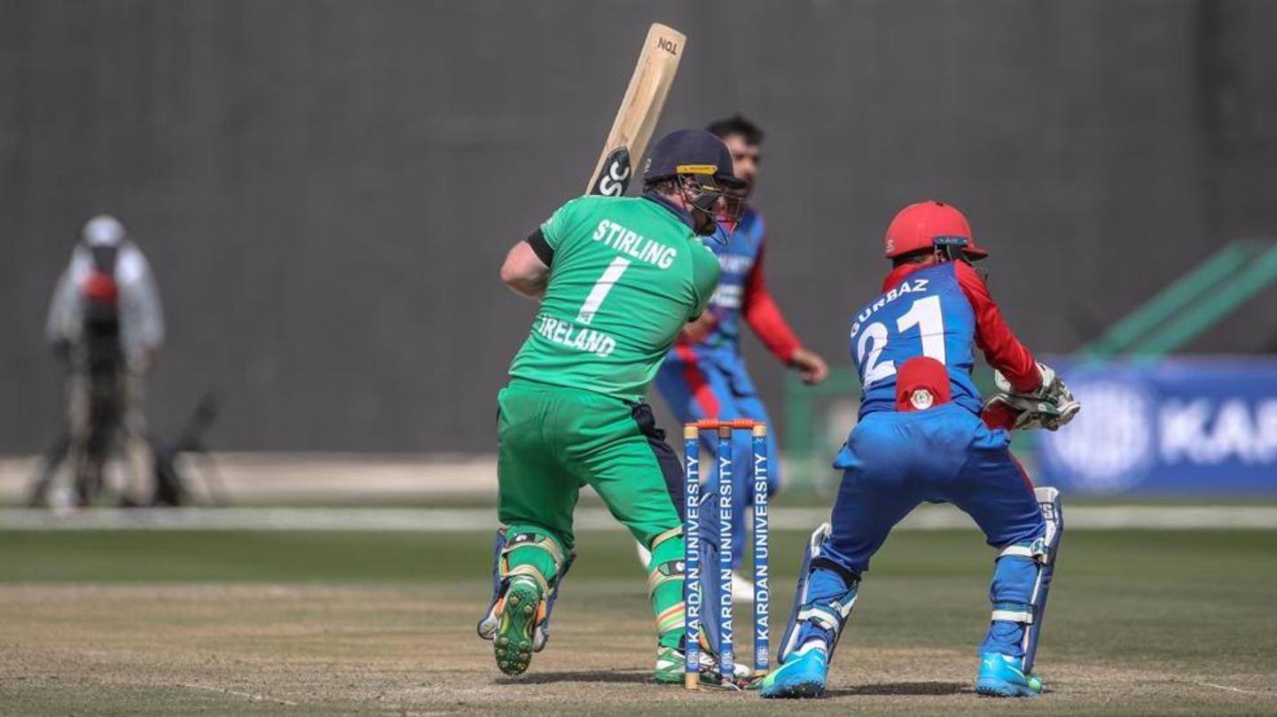 How did Ireland's innings pan out? How did Ireland's innings pan out?
