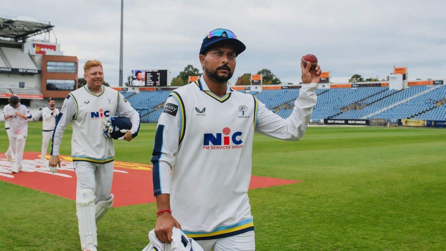 Kuldeep promises to return to Yorkshire after maiden First-Class 10-fer