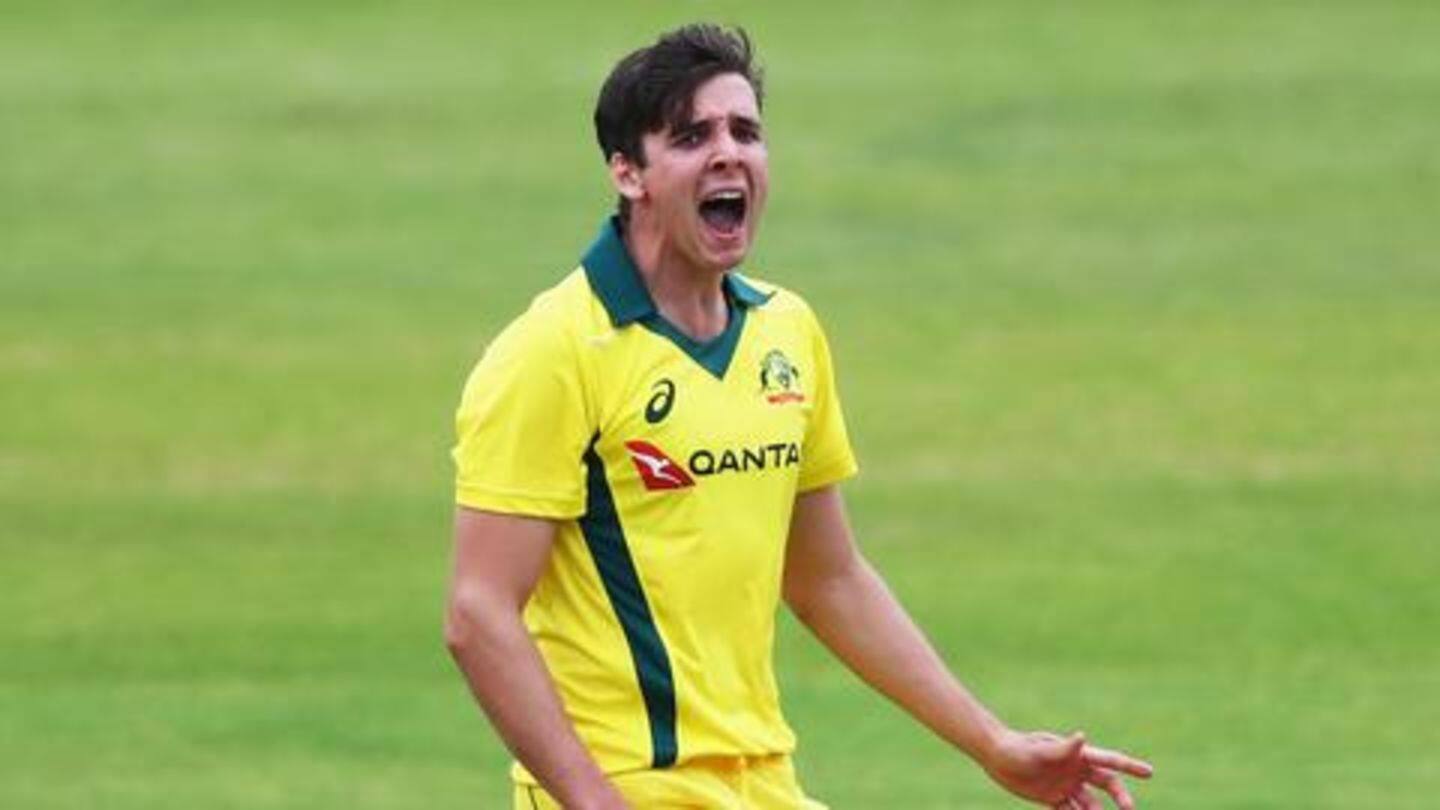 Jhye Richardson named in ODI Australia's squad Jhye Richardson named in ODI Australia's squad