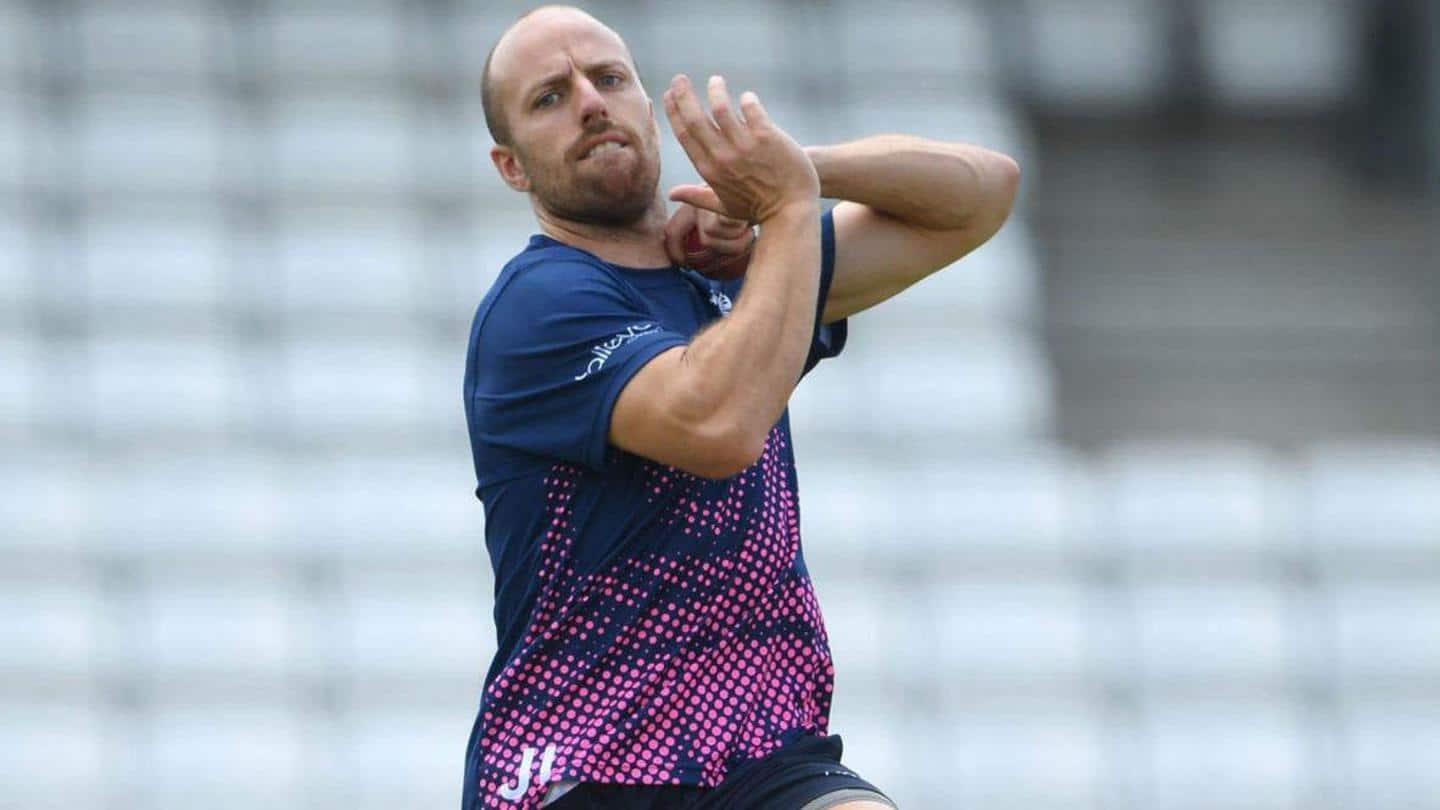 Jack Leach eager to return in whites for England