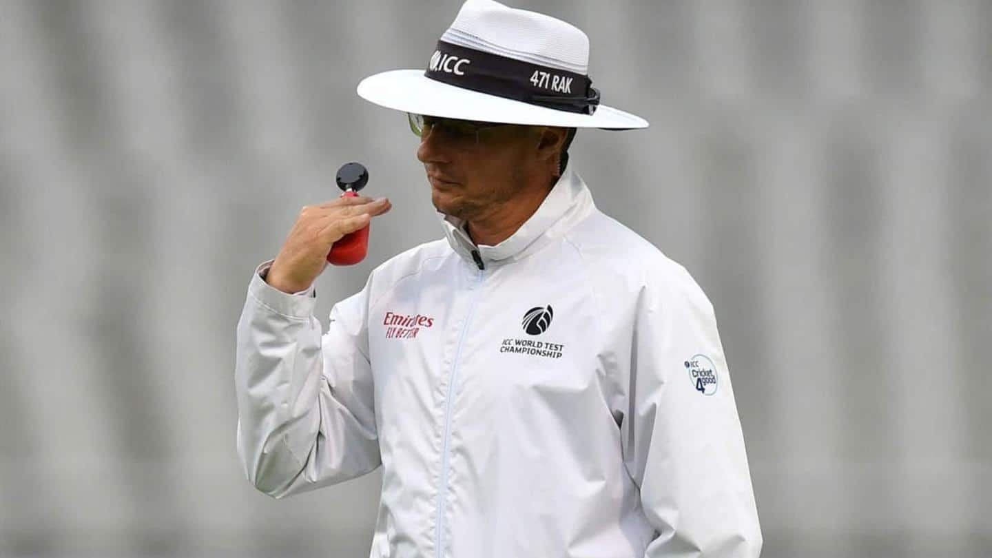 ICC summons umpire Kettleborough for wearing smartwatch on-field