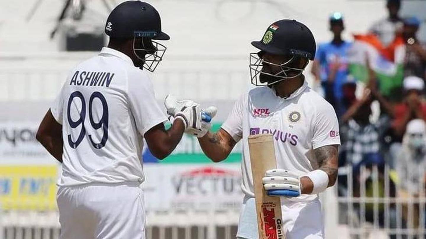 Ashwin stood out in Chennai with a century and five-for Ashwin stood out in Chennai with a century and five-for