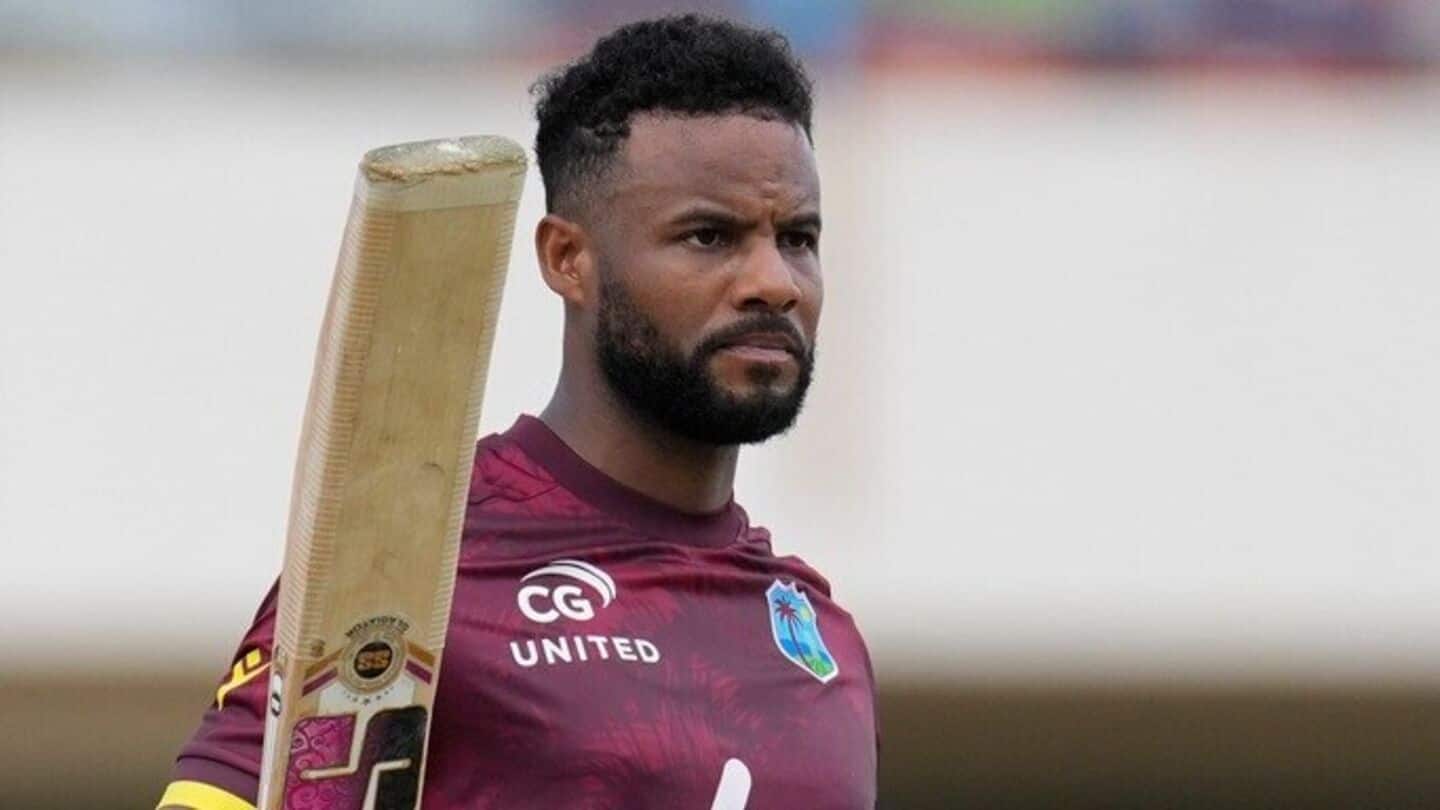 Shai Hope to lead West Indies in Bangladesh white-ball leg Shai Hope to lead West Indies in Bangladesh white-ball leg