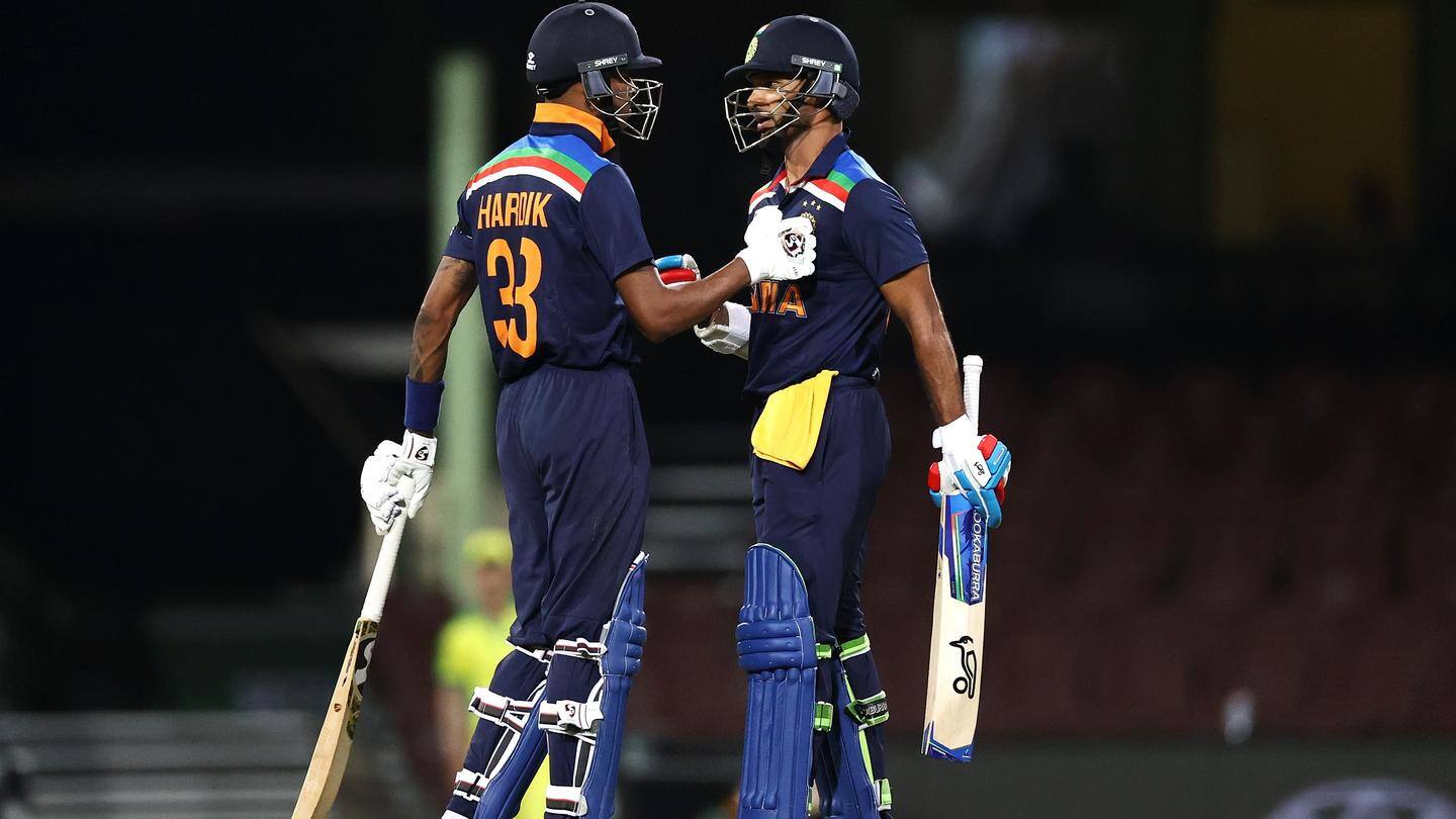 Shikhar Dhawan, Hardik Pandya go big despite the loss Shikhar Dhawan, Hardik Pandya go big despite the loss