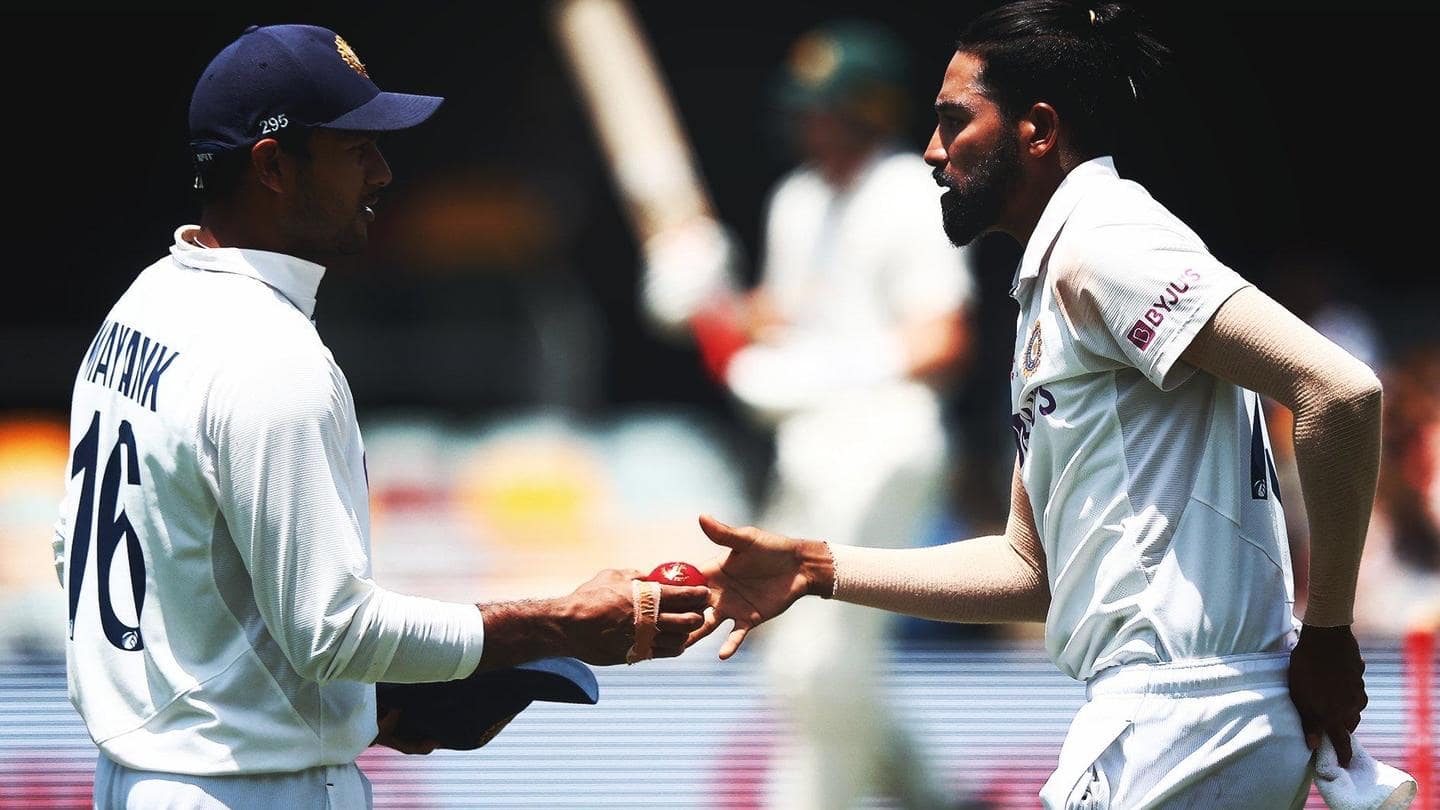 Siraj exploited the cracks on the Gabba wicket Siraj exploited the cracks on the Gabba wicket