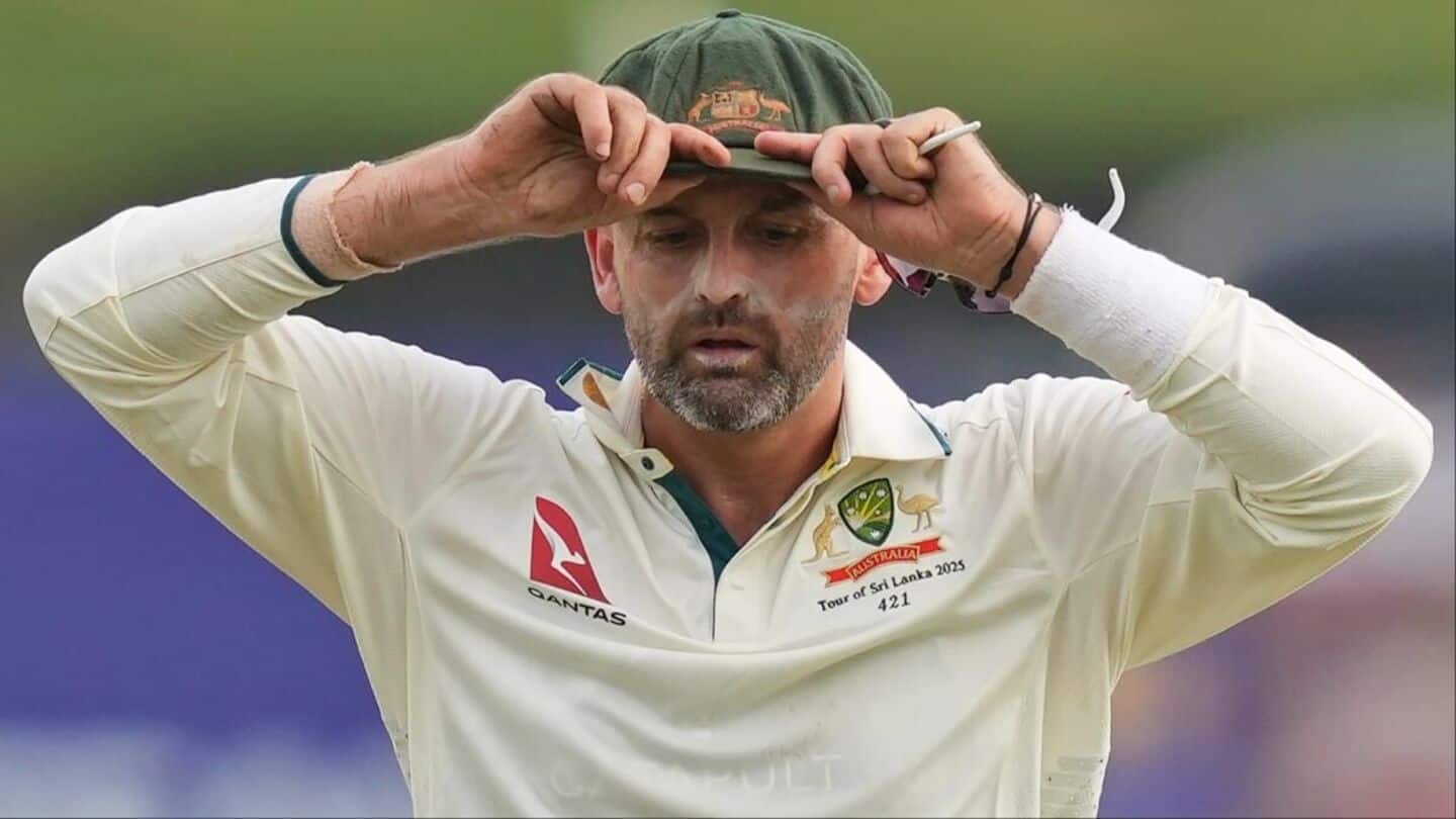 When did Australia's Nathan Lyon last miss a home Test?