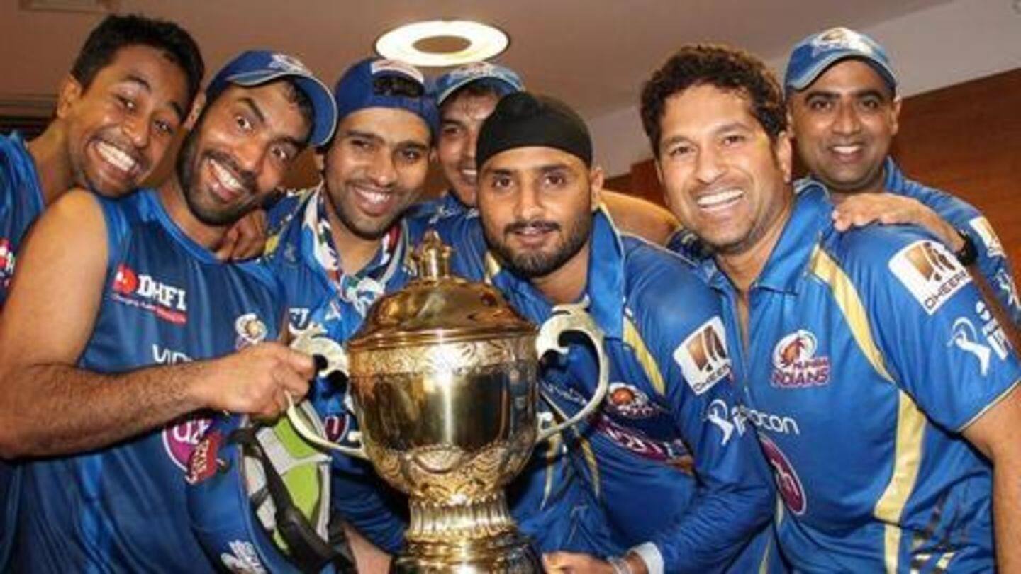 When Mumbai Indians grabbed their maiden IPL trophy When Mumbai Indians grabbed their maiden IPL trophy