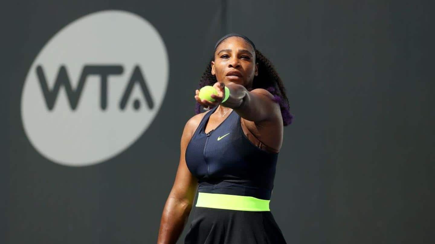 Serena begins the season with an emphatic victory Serena begins the season with an emphatic victory