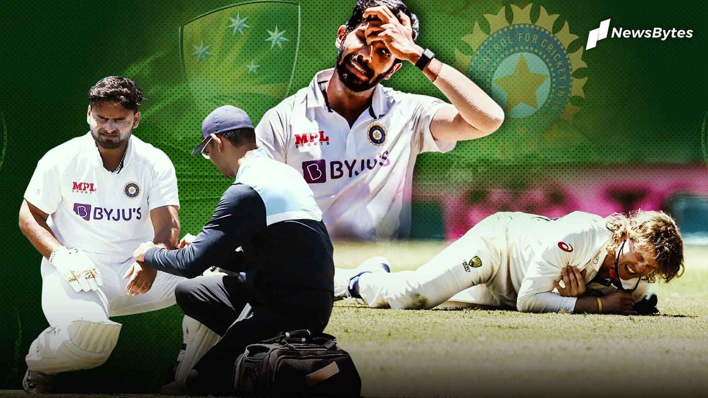 Australia vs India, Test series: List of injured players