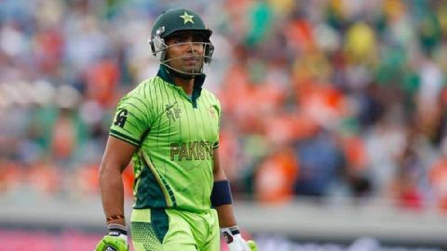 A timeline of Umar Akmal's wavered journey in international cricket