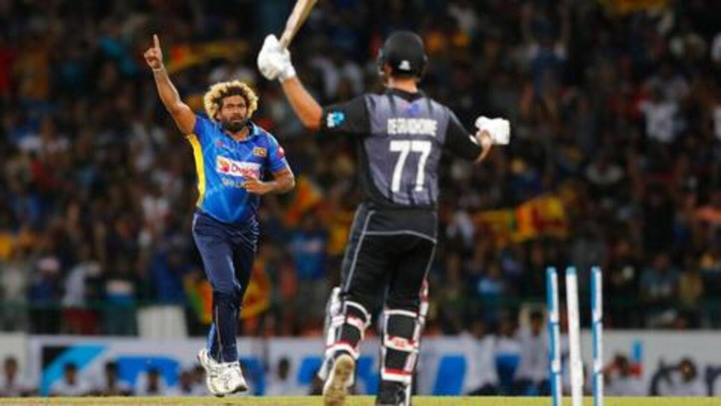 Sri Lanka lost the game, but Malinga entered record books Sri Lanka lost the game, but Malinga entered record books