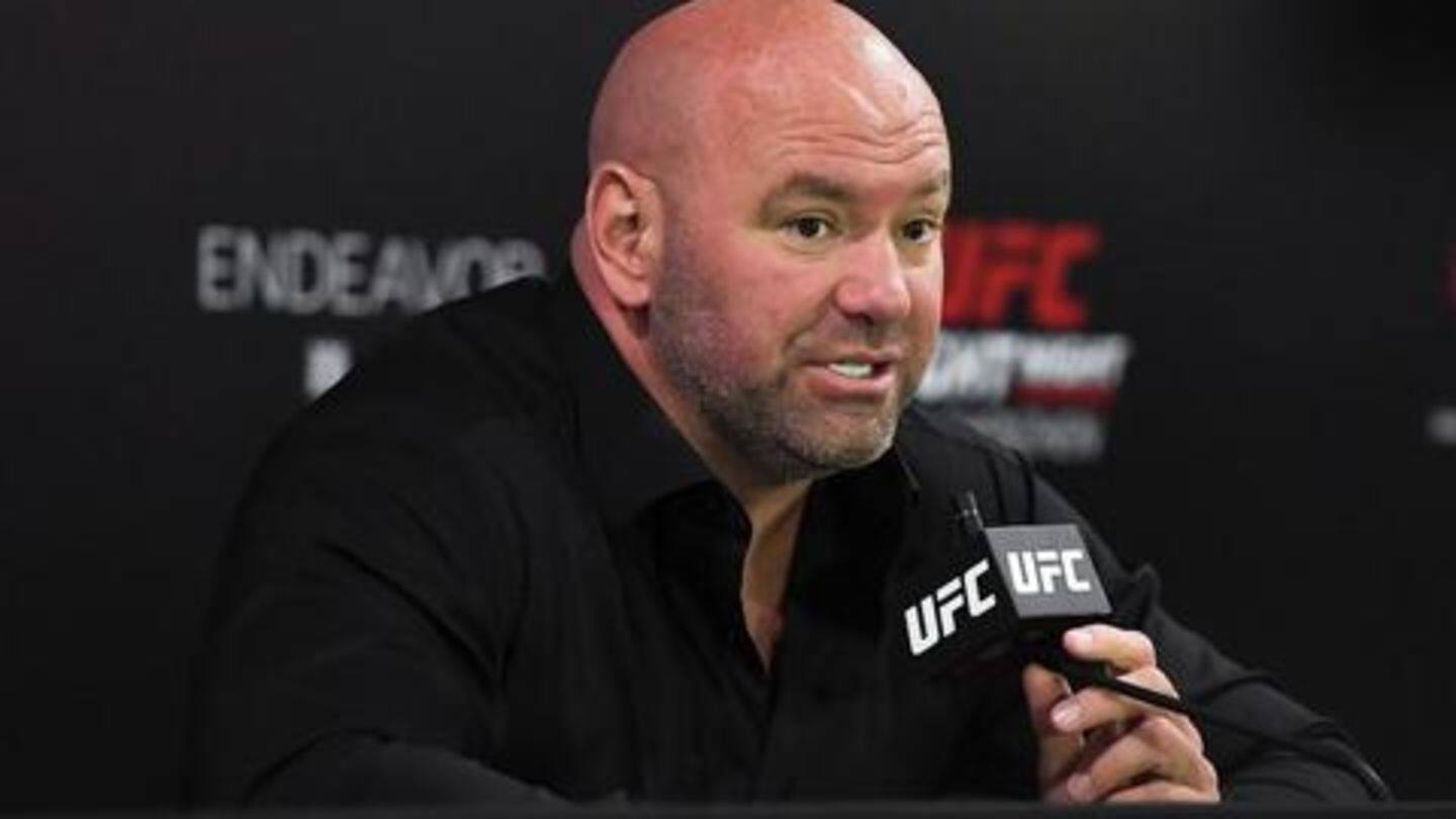 This is a well thought-out plan: Dana White This is a well thought-out plan: Dana White