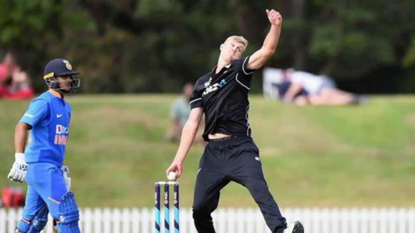 Kyle Jamieson handed central contract by New Zealand Cricket
