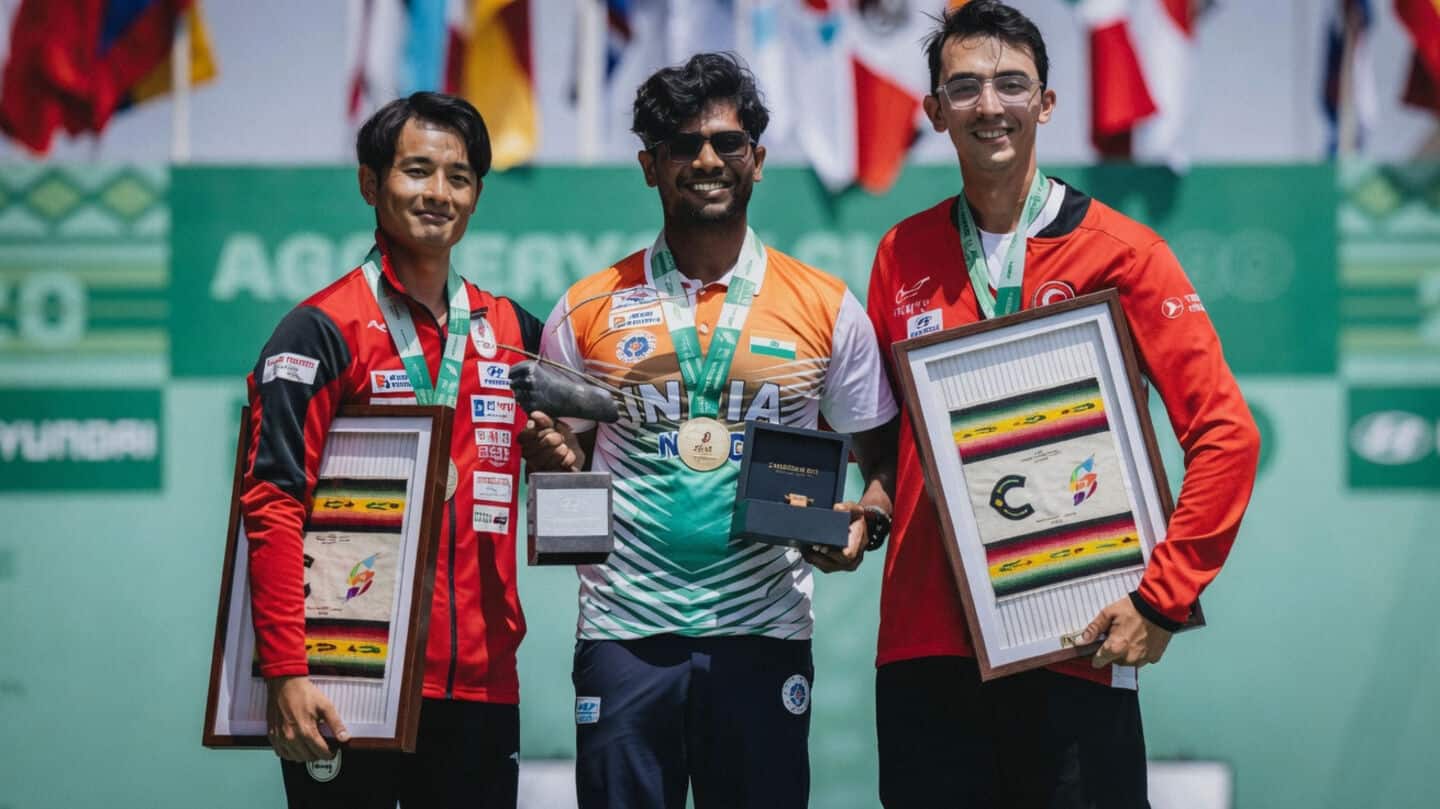 Archery World Cup: Dhiraj Bommadevara scripts history with gold medal