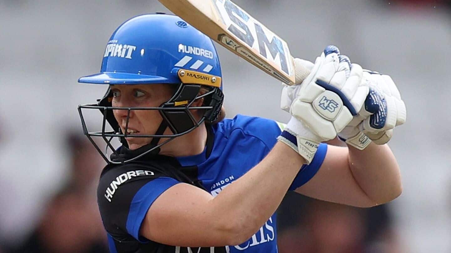 Heather Knight takes up new role at London Spirit Women