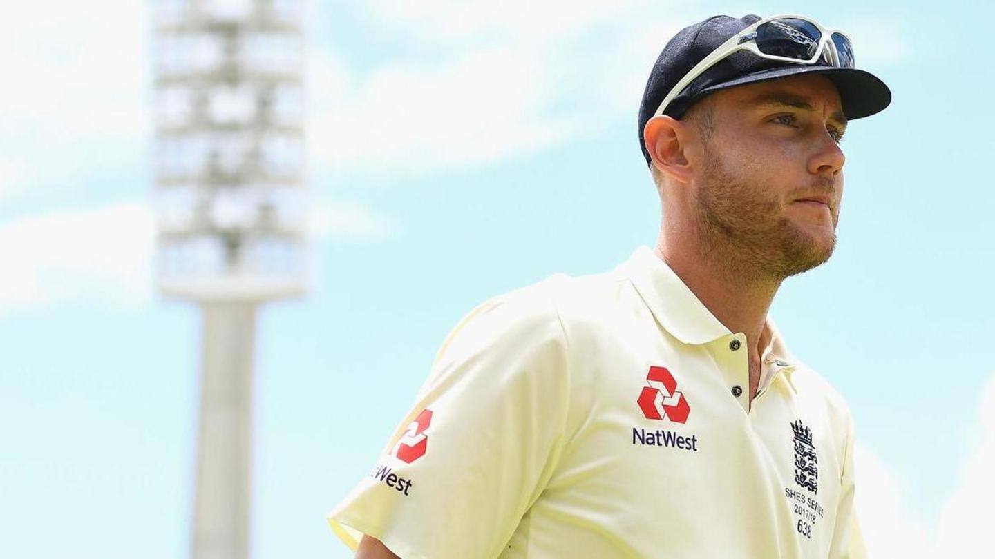 Broad used inappropriate language after dismissing Yasir Shah Broad used inappropriate language after dismissing Yasir Shah