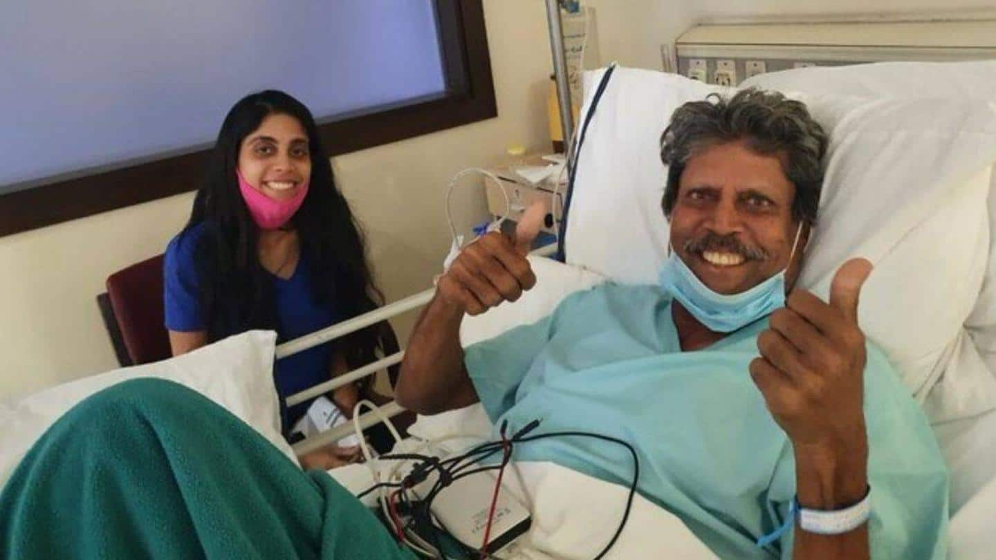 Kapil Dev discharged from hospital after undergoing emergency angioplasty