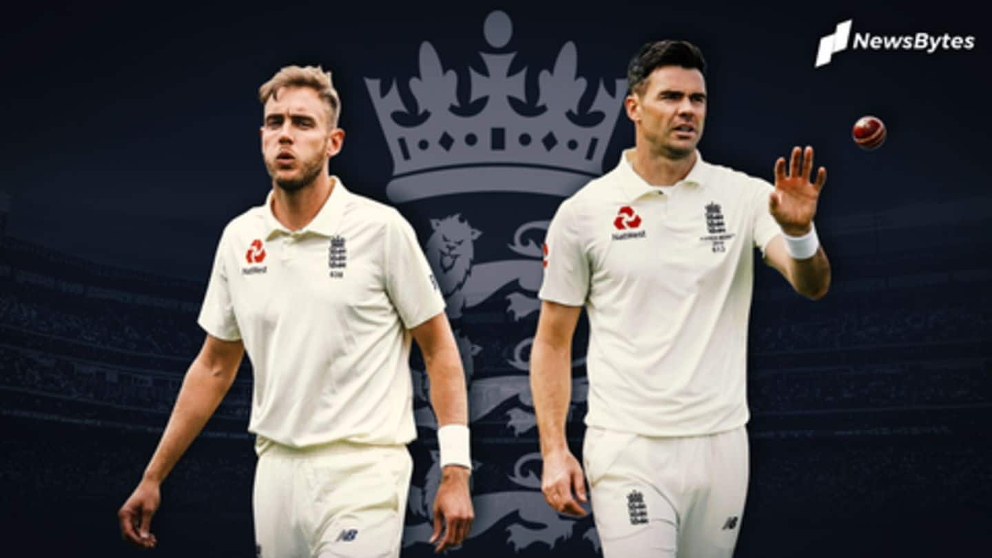 #NewsBytesExplainer: Has Stuart Broad emerged out of Anderson's shadow?