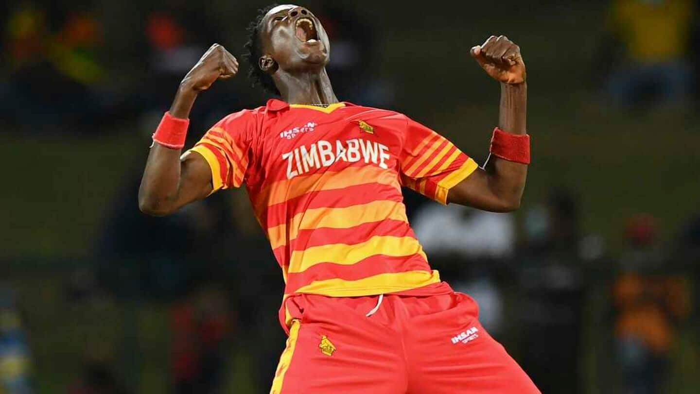 RCB sign Zimbabwe pacer Blessing Muzarabani as Lungi Ngidi's replacement RCB sign Zimbabwe pacer Blessing Muzarabani as Lungi Ngidi's replacement