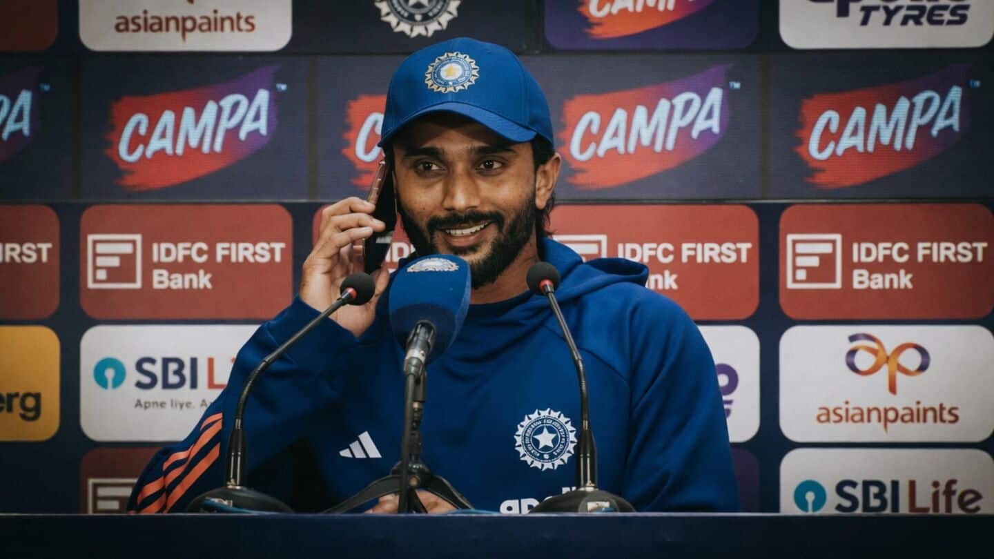 'Post-match presser can wait': Nitish Reddy answers mother's call midway