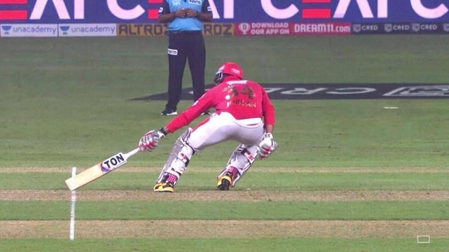 An umpiring error cost KXIP the match An umpiring error cost KXIP the match
