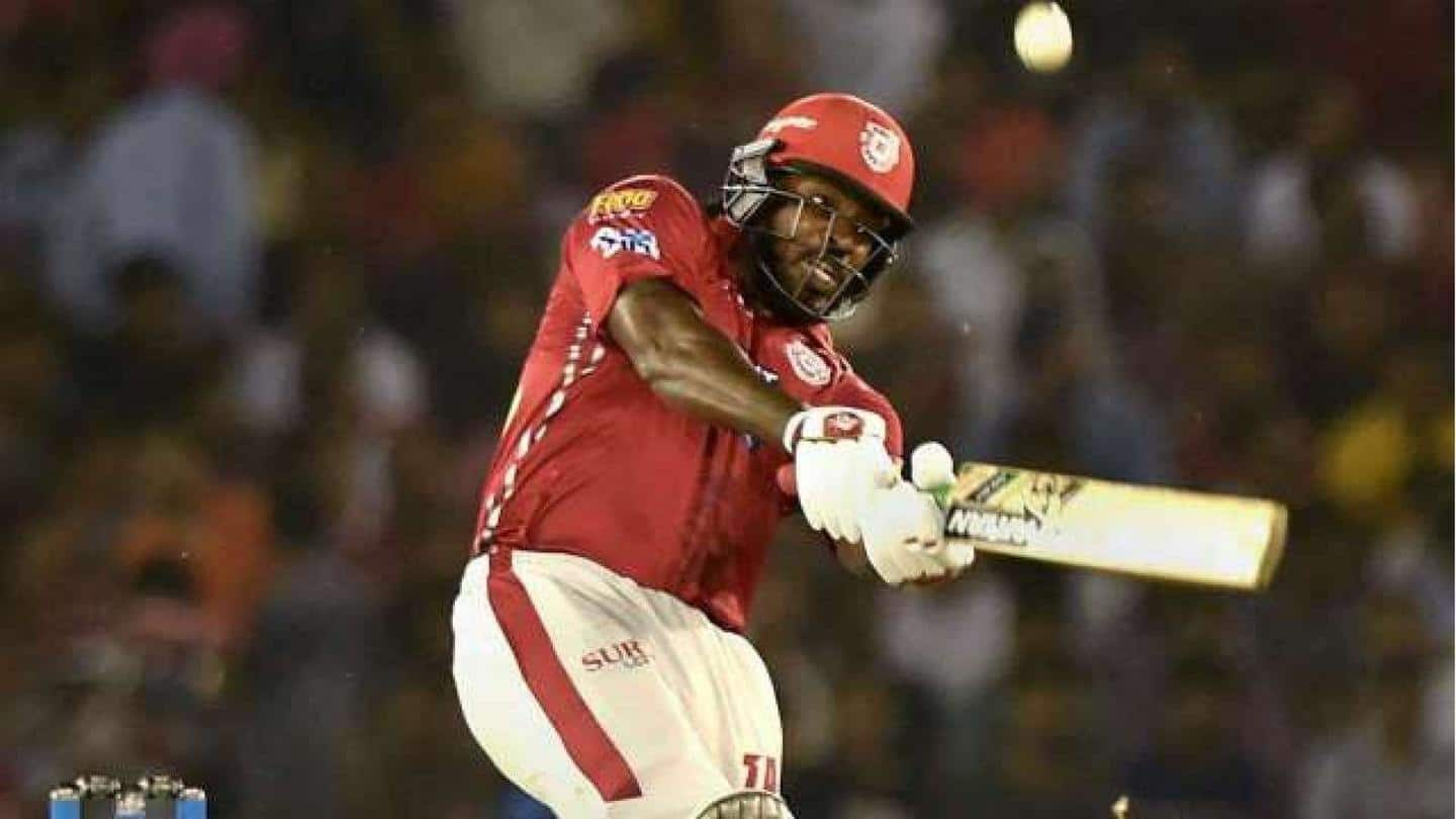 KXIP vs SRH: Chris Gayle's performance against Rashid Khan