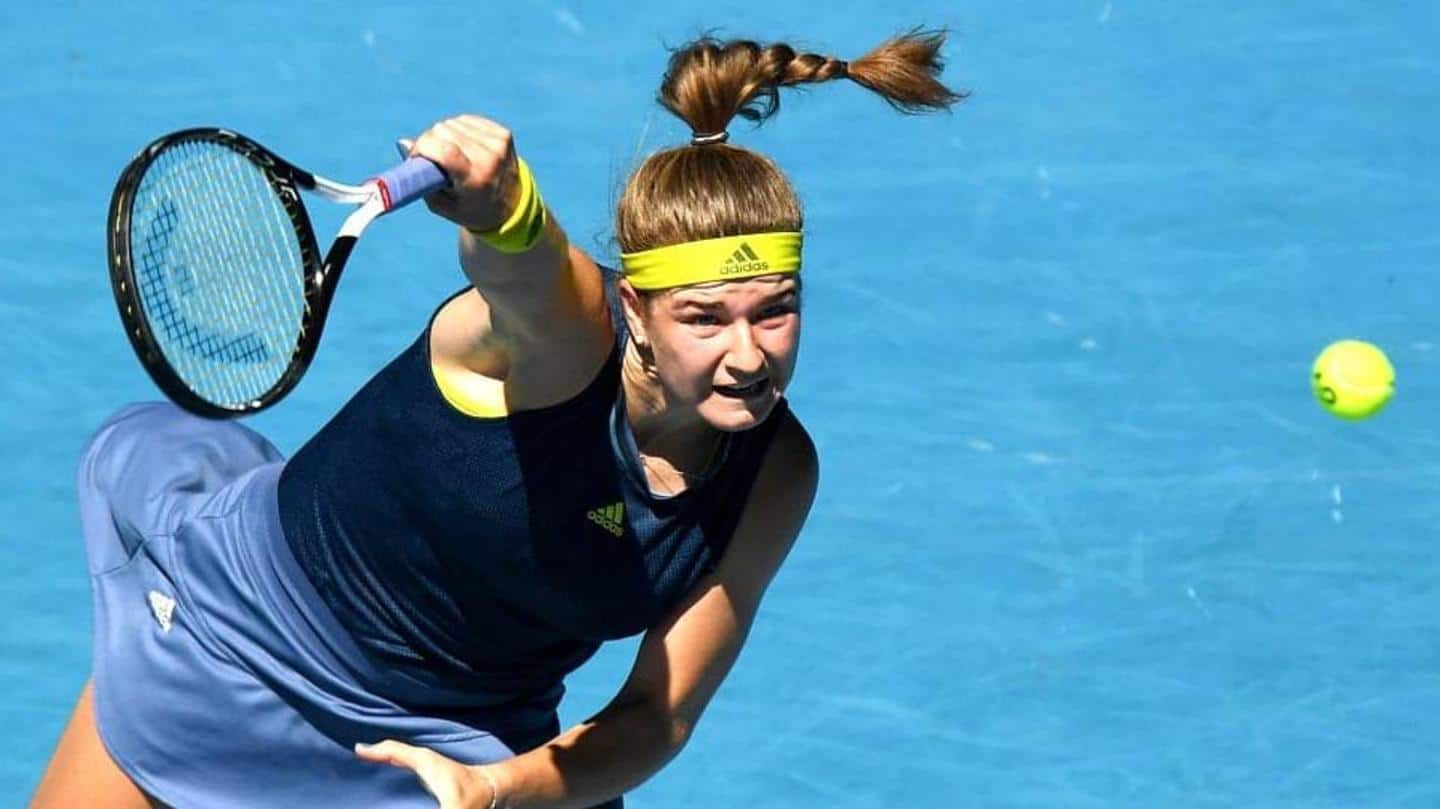 Muchova yet to lose a match in 2021 Muchova yet to lose a match in 2021