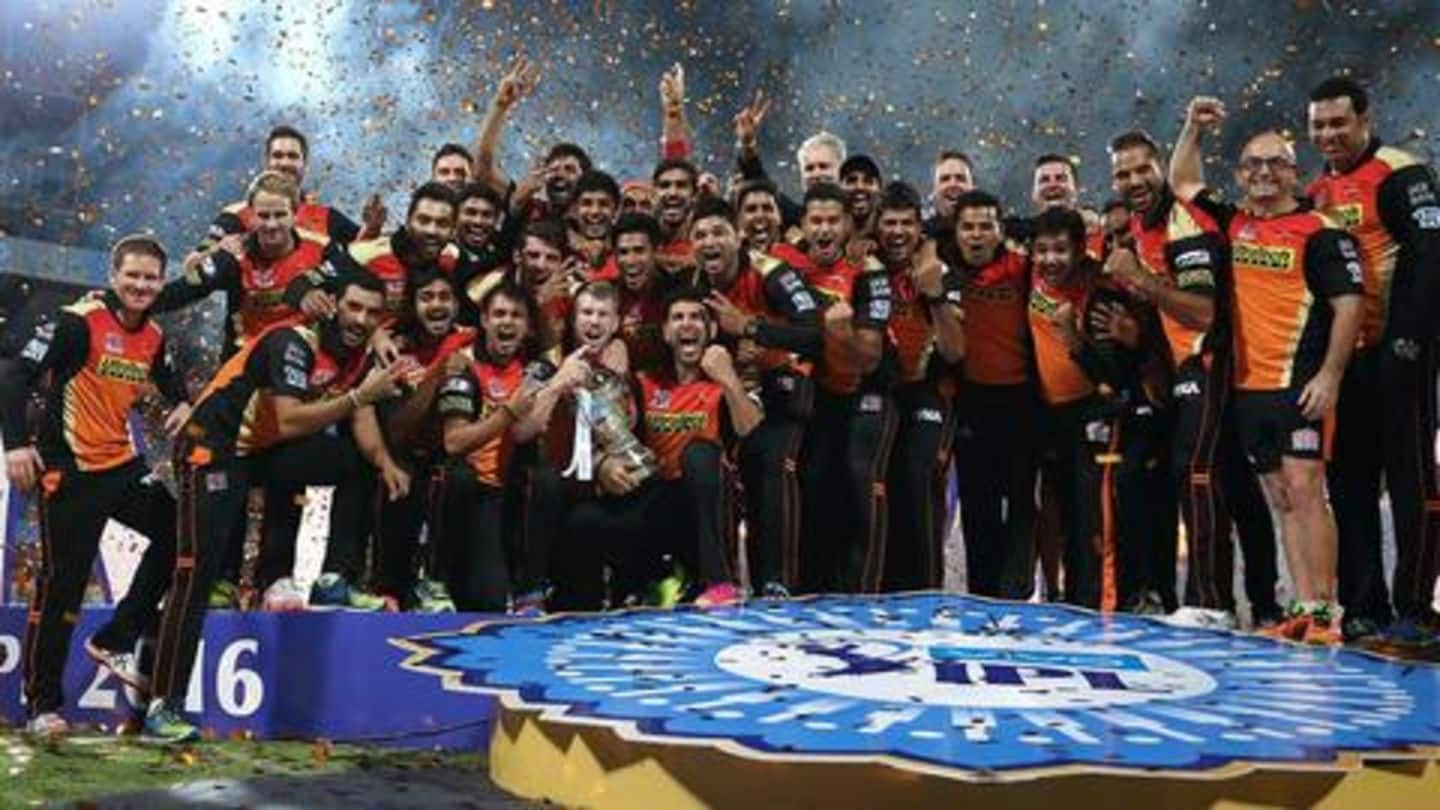#ThisDayThatYear: David Warner leads SRH to maiden IPL title