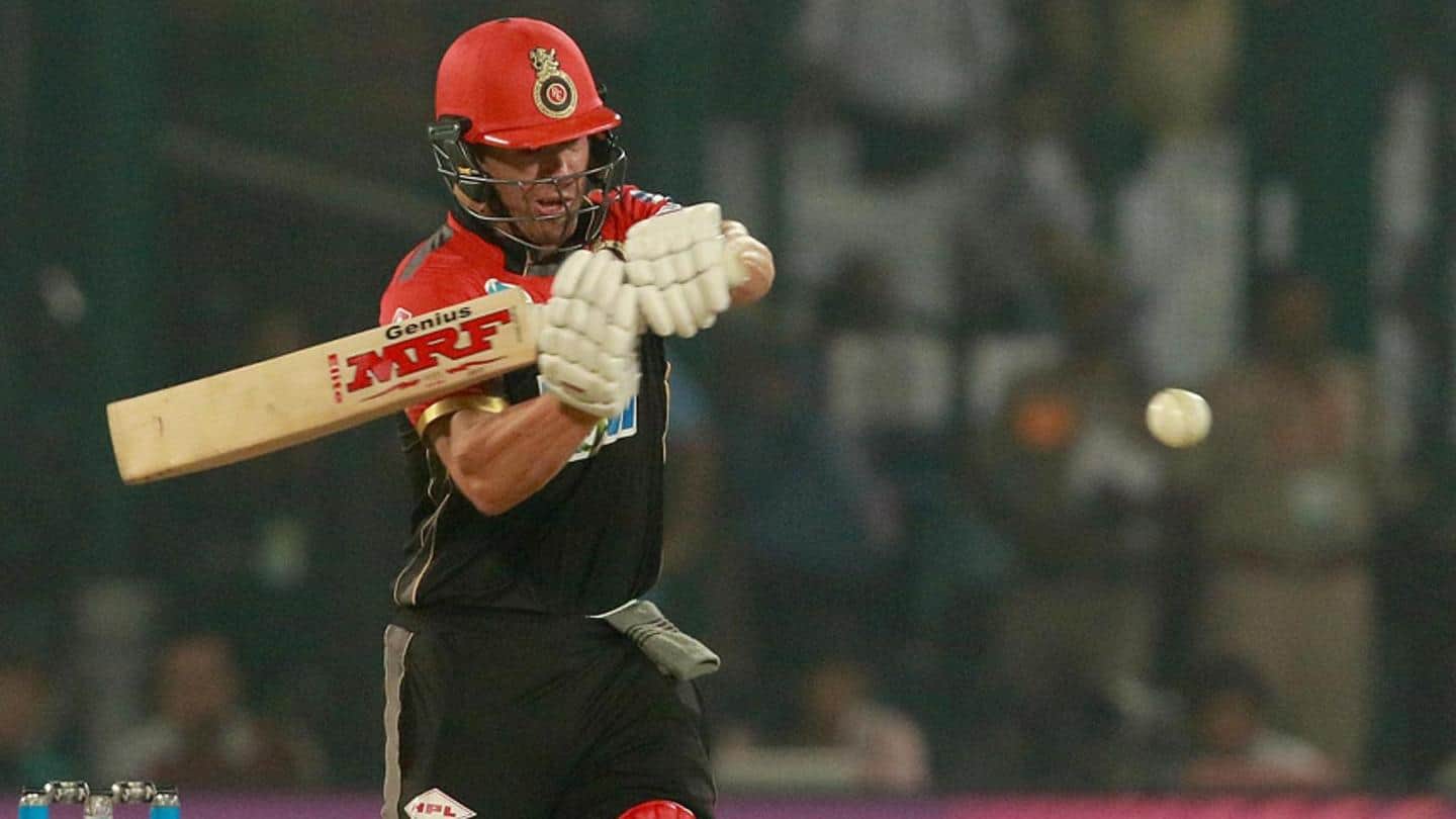 Decoding performance of AB de Villiers against Mumbai Indians