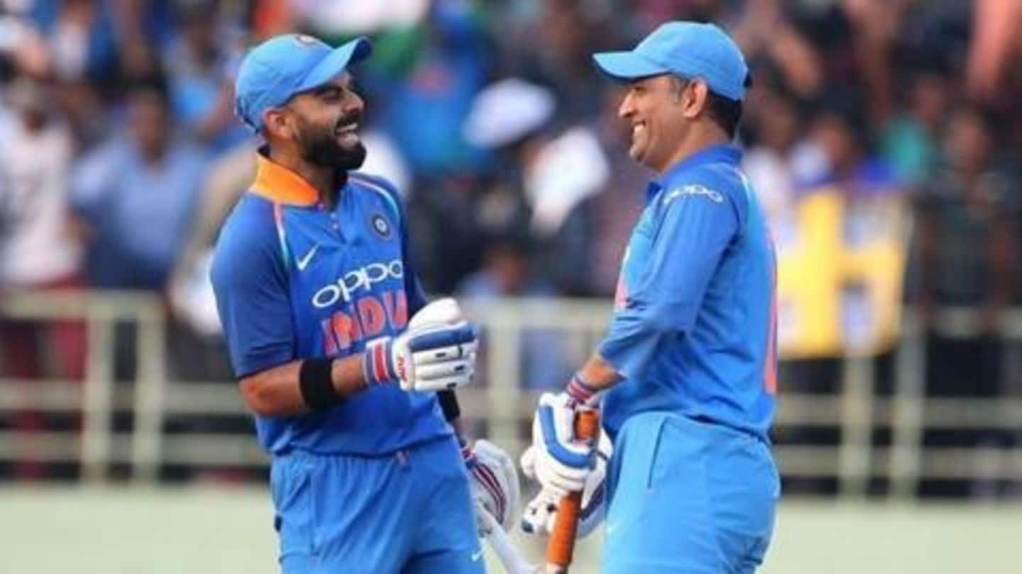 I was always in Dhoni's ears: Kohli I was always in Dhoni's ears: Kohli