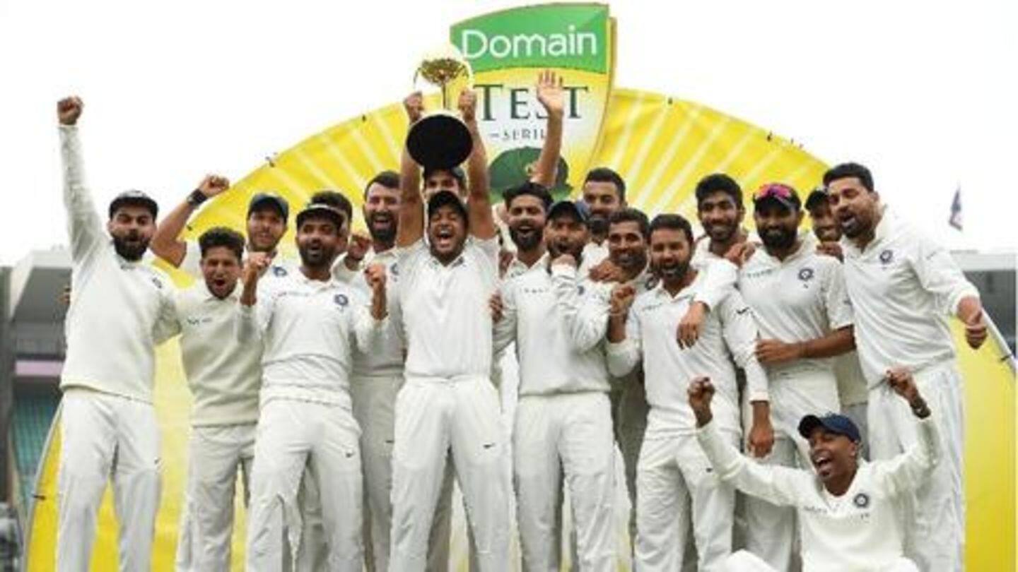 India scripted history in Australia India scripted history in Australia
