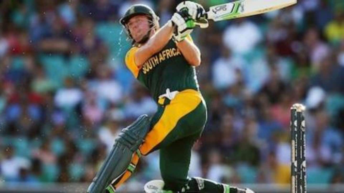 AB de Villiers wanted to play the World Cup AB de Villiers wanted to play the World Cup