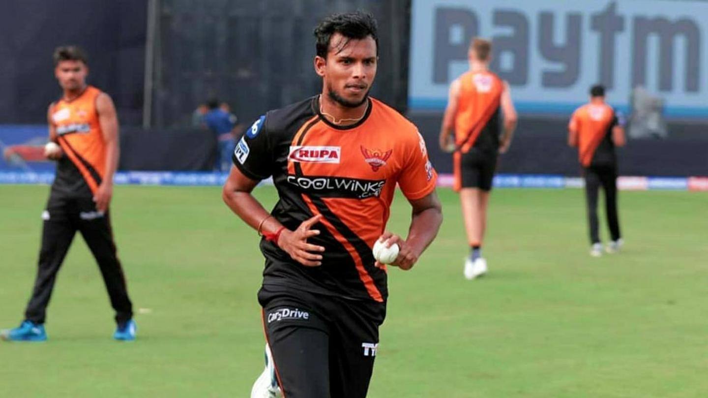 A splendid run for Natarajan in the IPL 2020 A splendid run for Natarajan in the IPL 2020