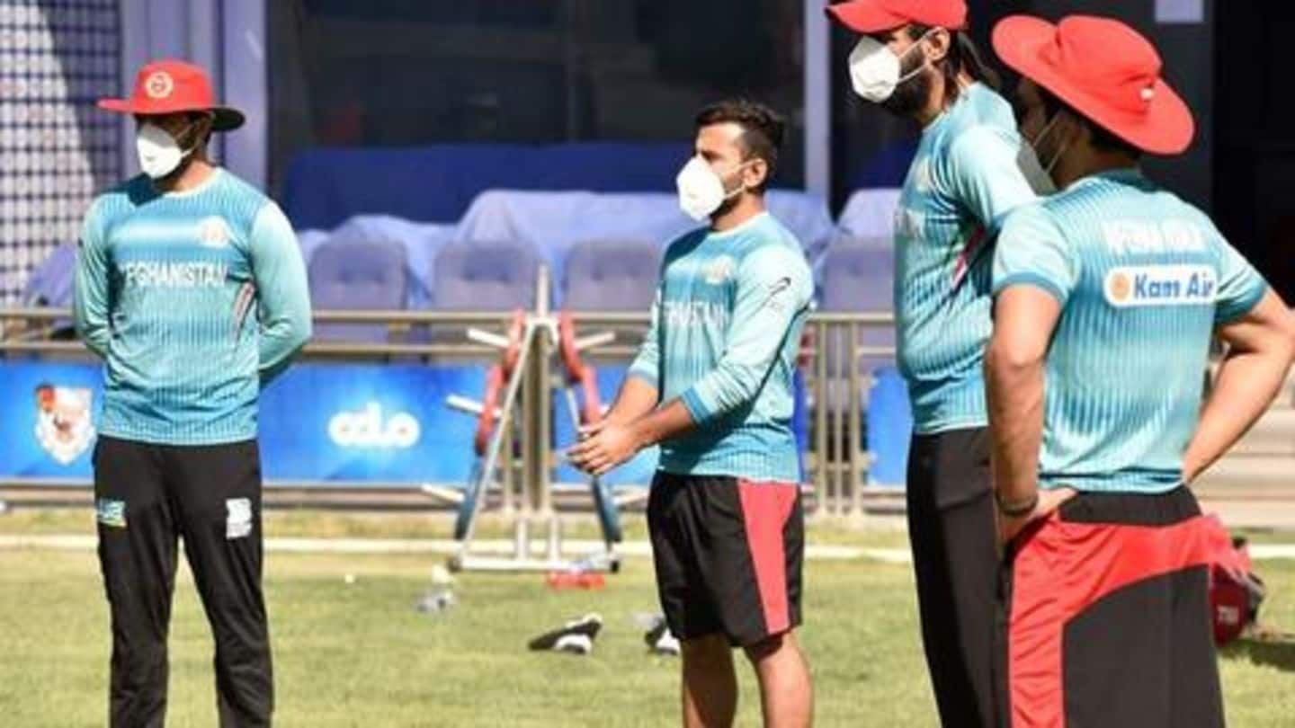 Afghanistan cricketers resume training in Kabul