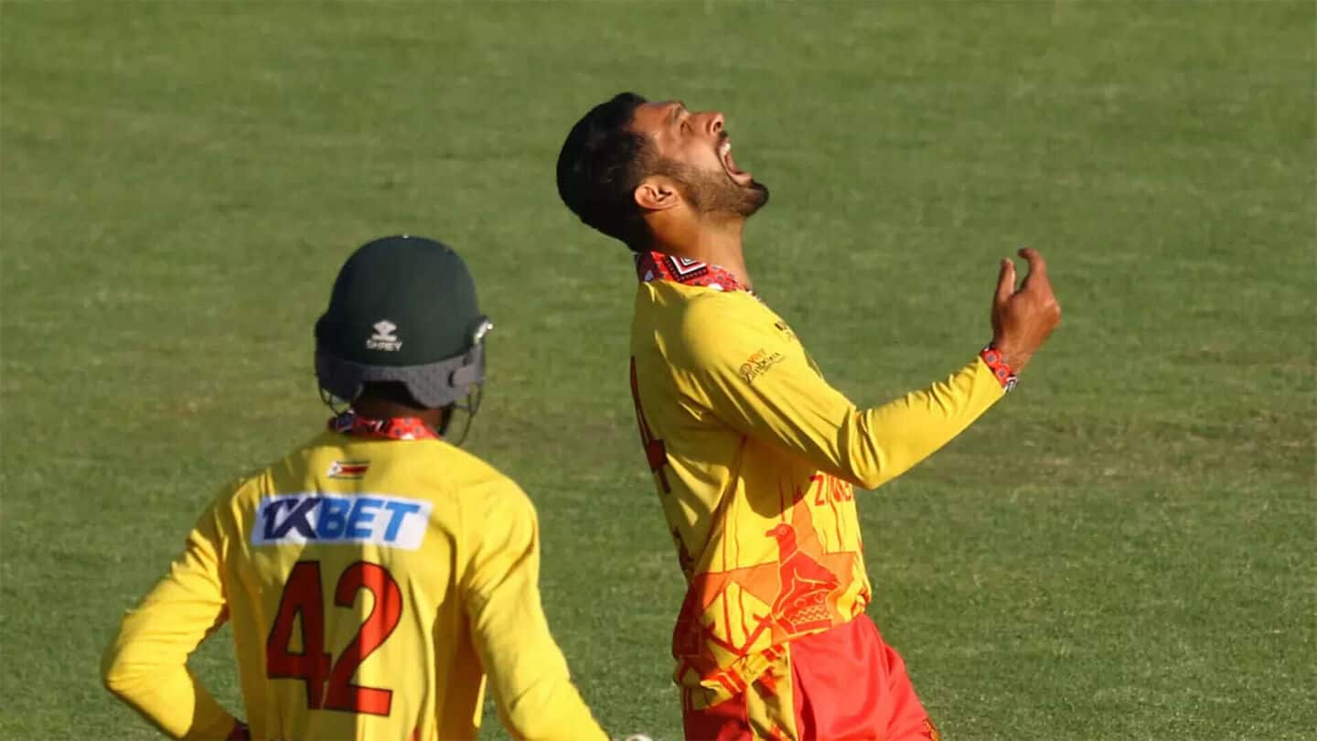 Blessing Muzarabani ruled out of Pakistan T20I tri-series: Zimbabwe squad