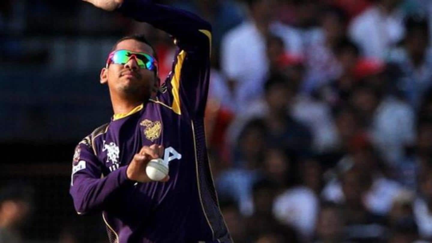 Sunil Narine led the wickets column Sunil Narine led the wickets column