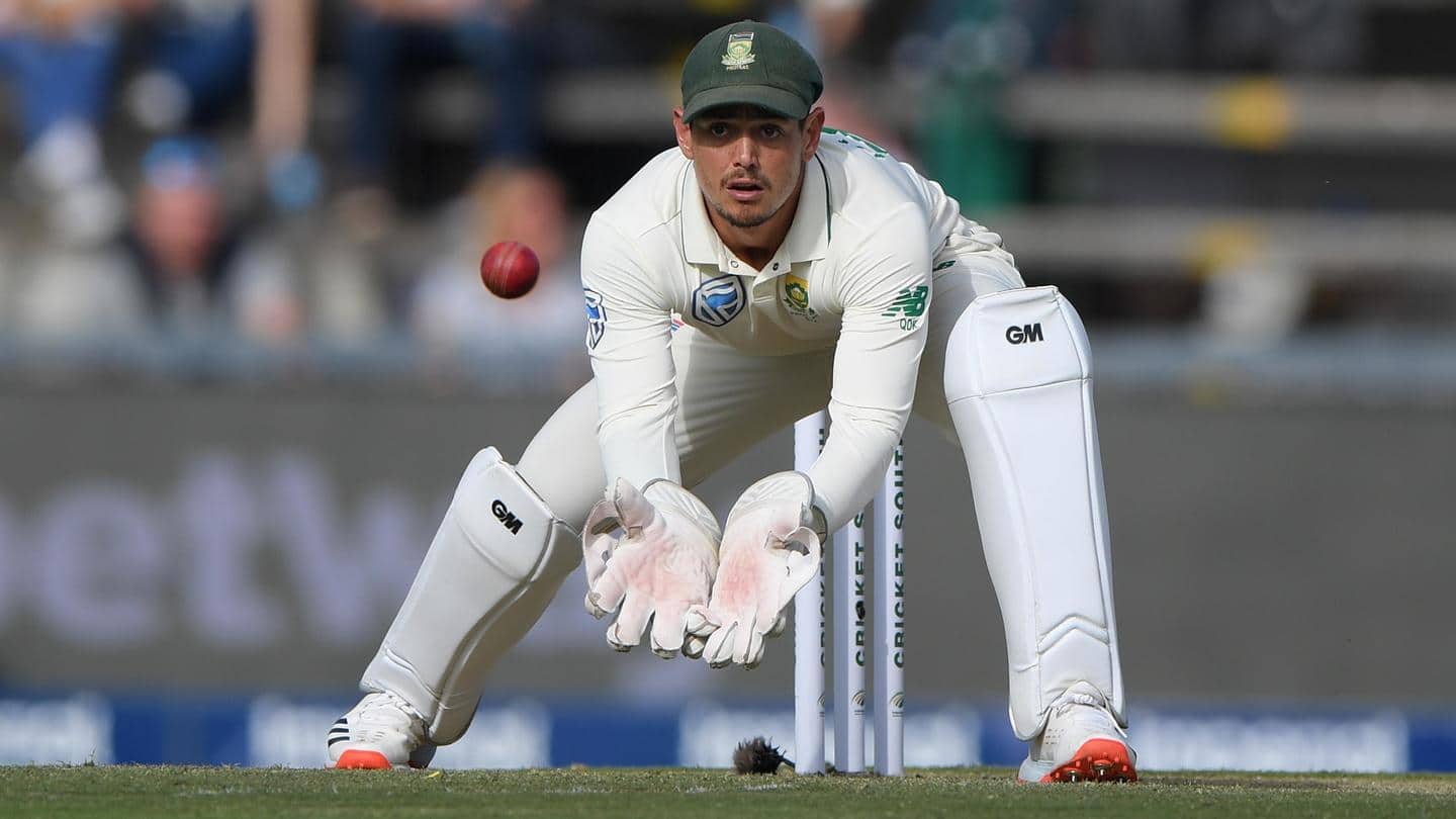Quinton de Kock appointed South Africa's Test captain for 2020/21