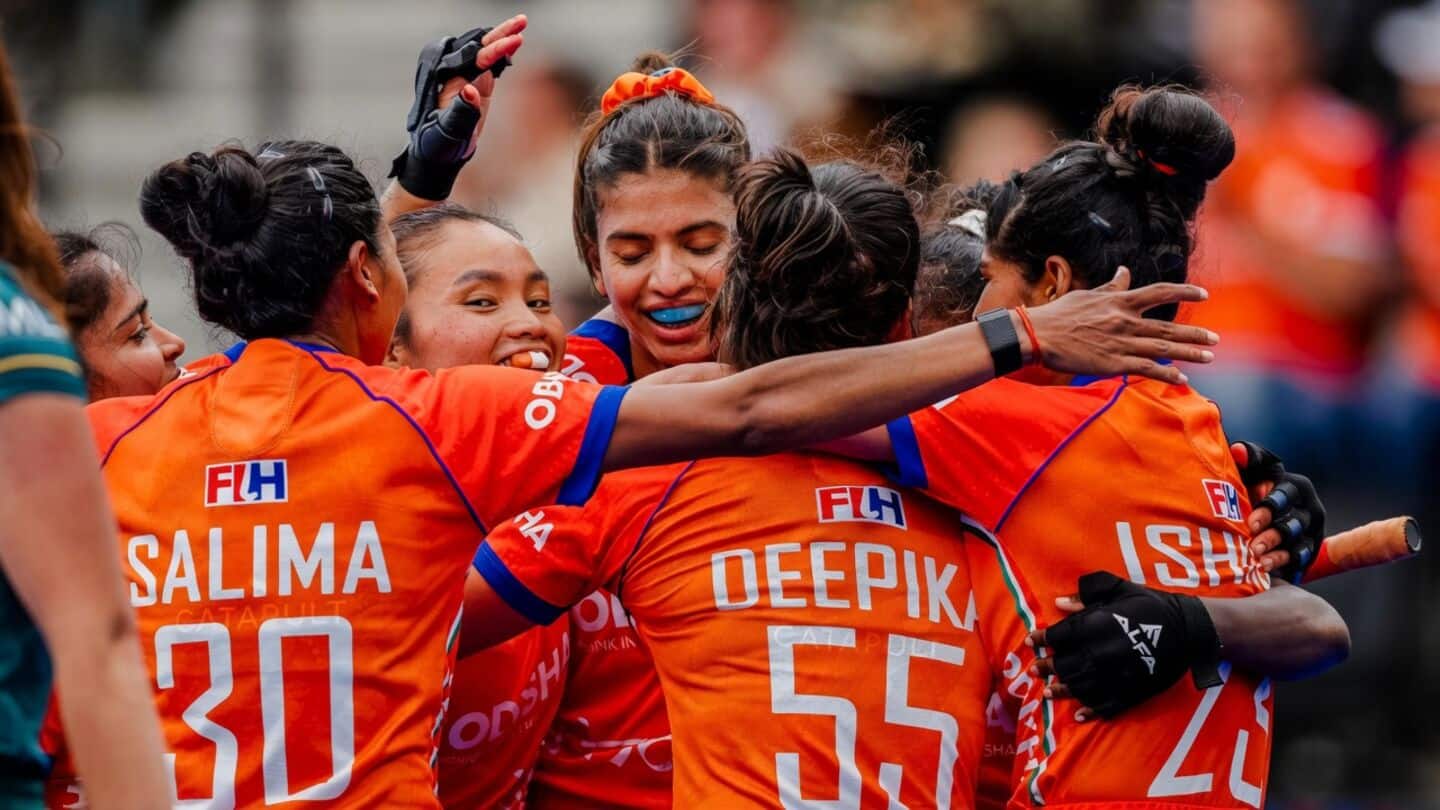 Women's Hockey World Cup: India thrash South Africa 6-1